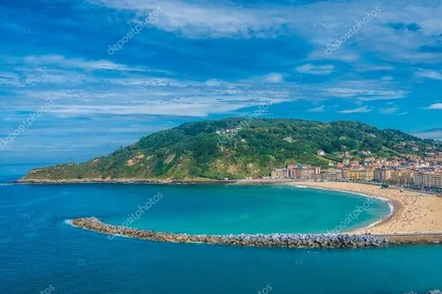 Taxi sur la route entre Biarritz et San Sebastian